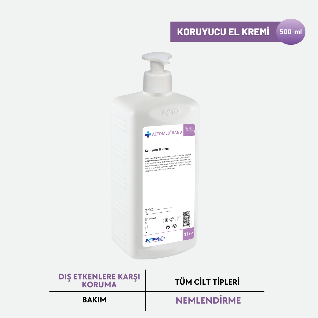 ACTOMED® HAND 500 ml (Koruyucu El Kremi)