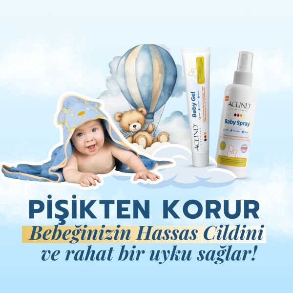 ACTO® Baby Spray 100 ml (Bebek Bez Bölgesi  Temizleme Spreyi)