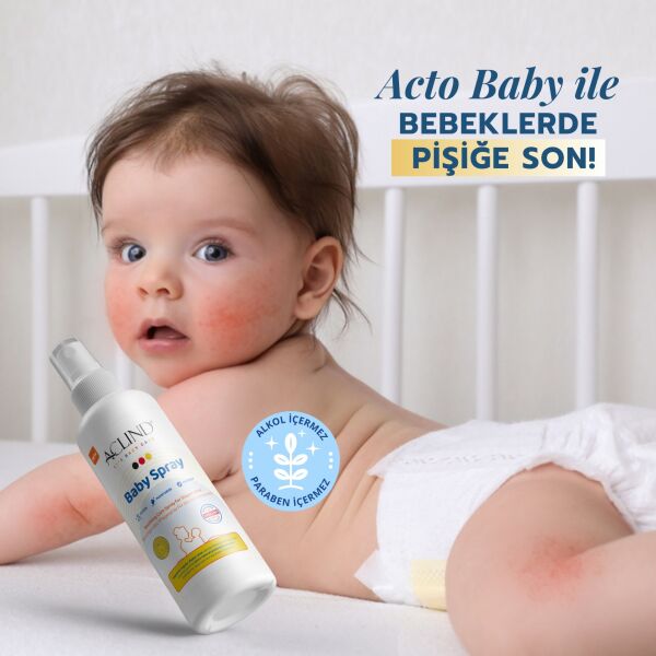 ACTO® Baby Spray 100 ml (Bebek Bez Bölgesi  Temizleme Spreyi)