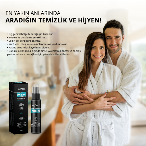 ACTO® MEN HYGIENE SPRAY 75 ml [Dış Genital Bölge Temizleme Spreyi]