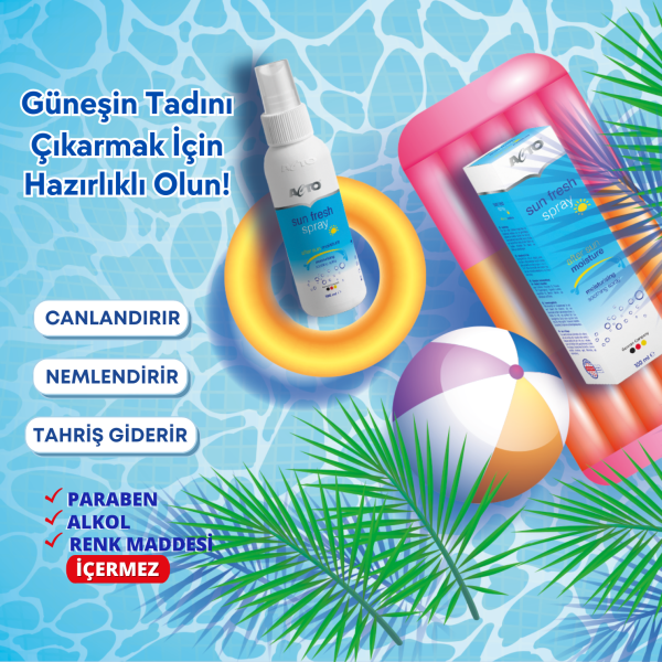 ACTO® SUN FRESH 100 ml (Güneş Sonrası Ferahlatıcı Sprey)