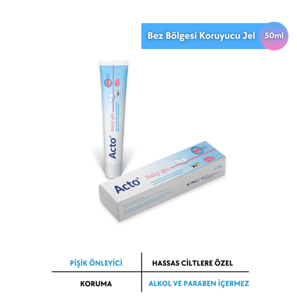 ACTO® BABY GEL 50 ml [Bebek Bezi Bölgesi Bakım Jeli]