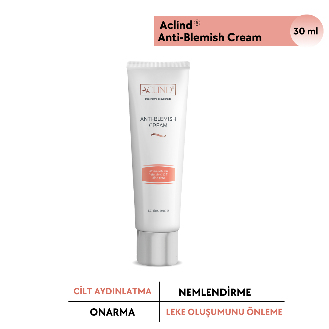 ACLIND® ANTI-BLEMISH CREAM / Leke Karşıtı Krem 30 ml