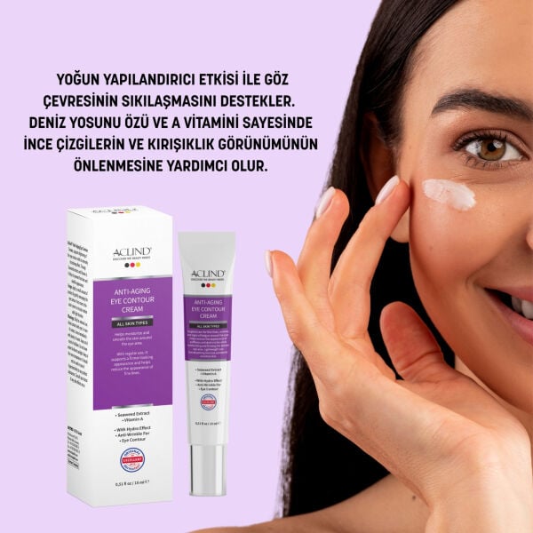 ACLIND® ANTI-AGING EYE CONTOUR CREAM 15 ml Yaşlanma Karşıtı Göz Kremi