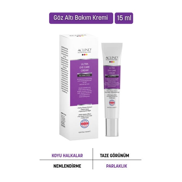 ACLIND® Ultra Eye Care Cream / Göz Altı Kremi 15 ml