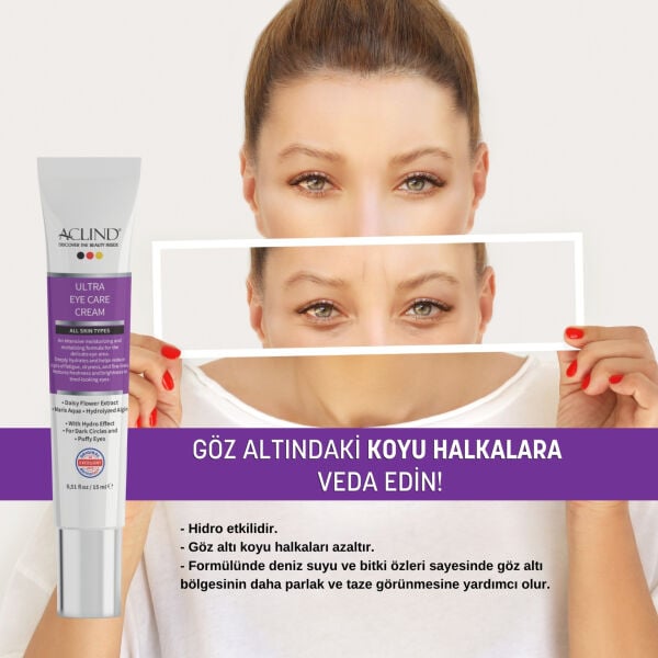 ACLIND® Ultra Eye Care Cream / Göz Altı Kremi 15 ml