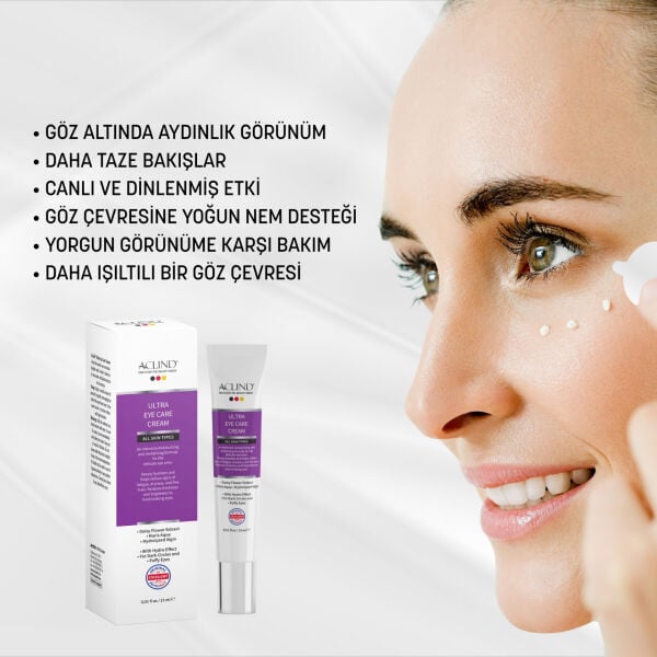 ACLIND® Ultra Eye Care Cream / Göz Altı Kremi 15 ml