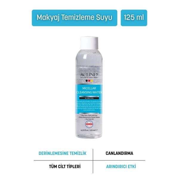 ACLIND® Micellar Cleansing Water / Makyaj Temizleme Suyu 125 ml