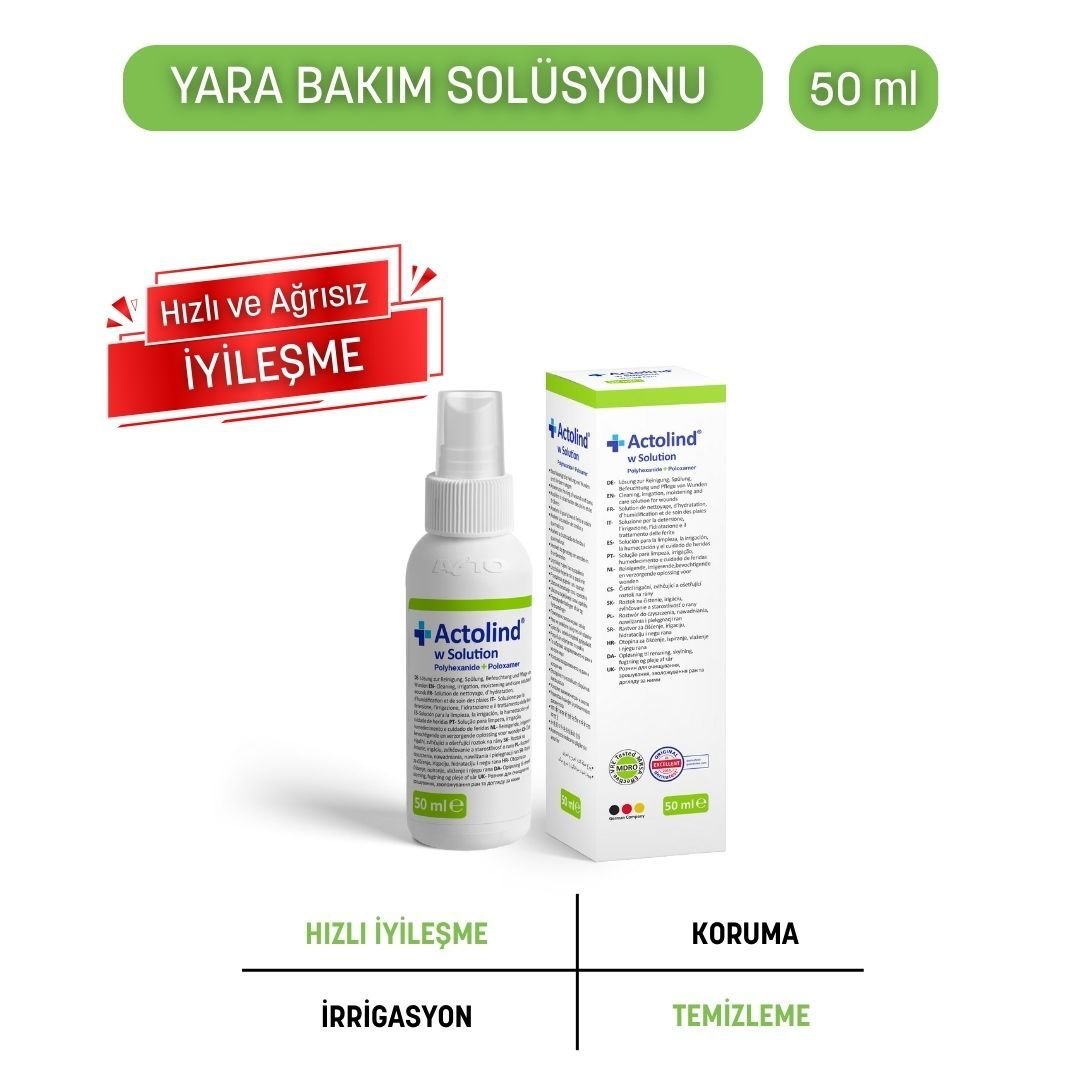 Actolind ® w Solution 50 ml | Yara İyileştirme Solüsyonu