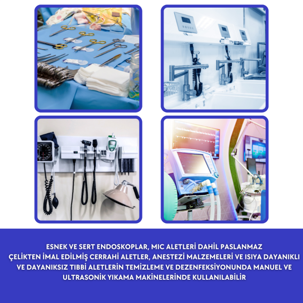 ACTOSED® ENZYM 1 L Tıbbi Alet & Endoskop için Temizleyici Dezenfektan
