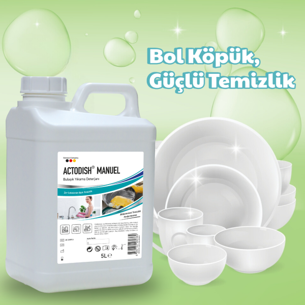 ACTODISH® MANUEL Bulaşık Deterjanı 5 Litre