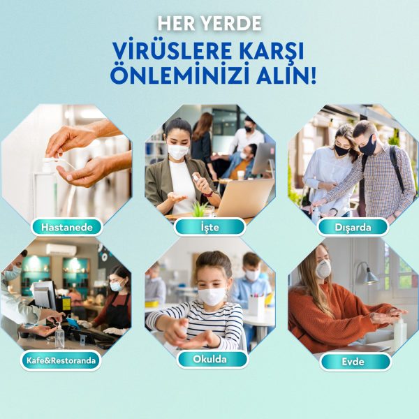 ACTODERMANOL® PLUS 1 L (El ve Cilt Antiseptiği %89 (v/v) Etanol)