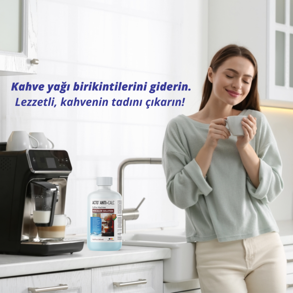 ACTO® ANTI-CALC  500 ml Kahve Makinası Kireç Çözücü