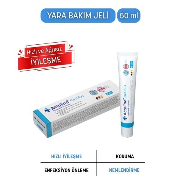 Actolind ®  Gel Plus 50 ml | Yara Bakım Jeli