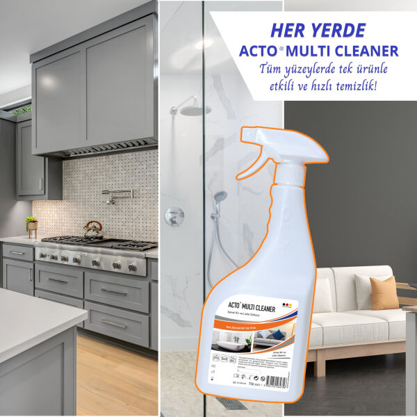 ACTO® MULTI CLEANER 750 ml Genel Kir ve Leke Sökücü