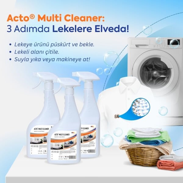 ACTO® MULTI CLEANER 750 ml Kir ve Leke Sökücü