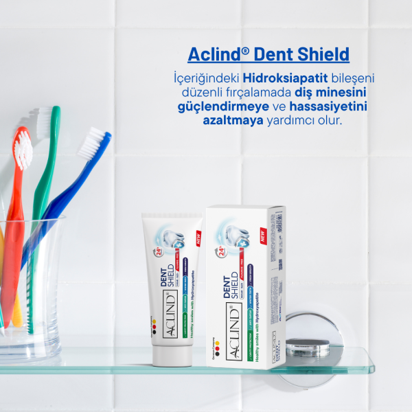 Aclind Dent Shield 15 ml | Florürsüz Diş Macunu
