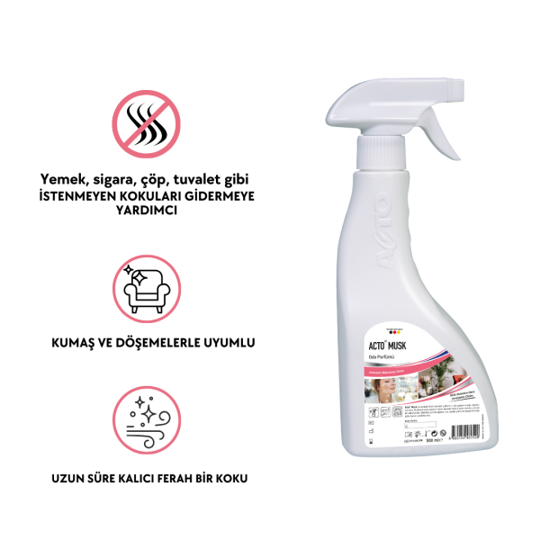 ACTOMUSK® 500 ml Oda Parfümü
