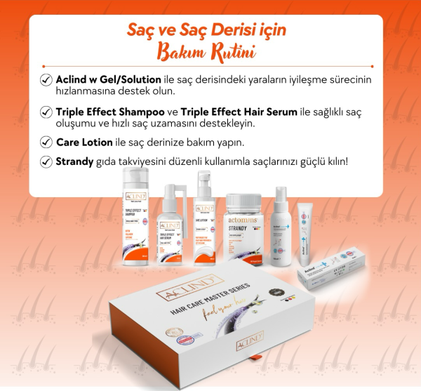 Aclınd Hair Care Master Series | Saç Bakım ve Koruma Seti