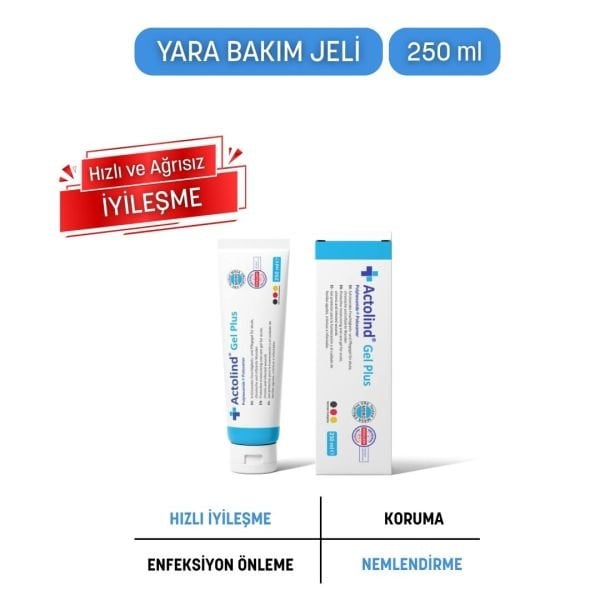 Actolind ® Gel Plus 250 ml | Yara Bakım Jeli
