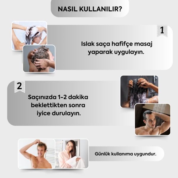 Aclind Triple Effect Shampoo / Saç Dökülmesine Karşı Şampuan 250 ml •⁠  ⁠BIOTIN • COLLAGEN • CAFFEINE