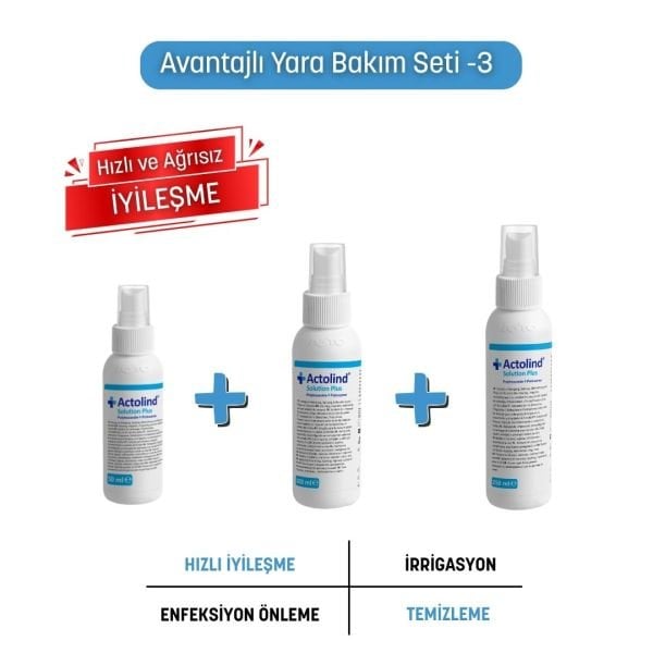 ACTOLIND® Solution Plus 50 ml + 100 ml + 250 ml Yara Bakım Solüsyonu