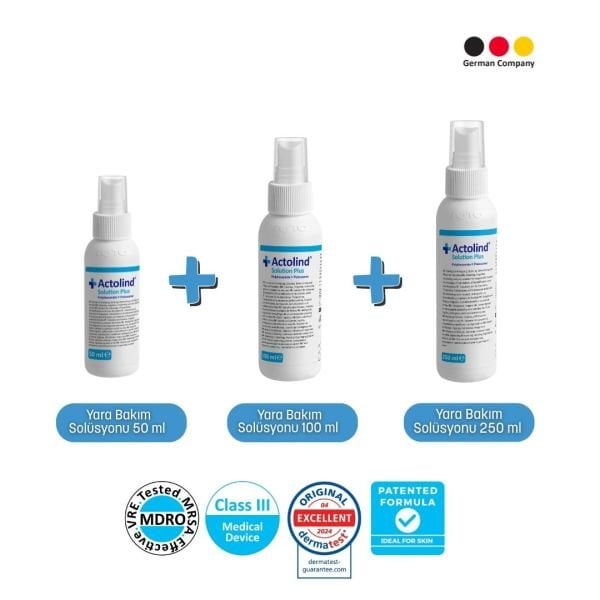 ACTOLIND® Solution Plus 50 ml + 100 ml + 250 ml Yara Bakım Solüsyonu