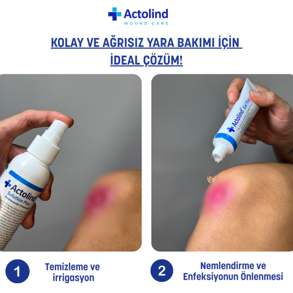 ACTOLIND® Gel Plus 30 ml + 50 ml + 250 ml Yara Bakım Jeli