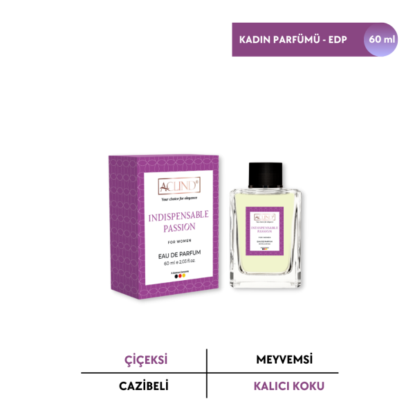 ACLIND® INDISPENSABLE PASSION For Women | EAU DE PARFUM | Kadın Parfüm