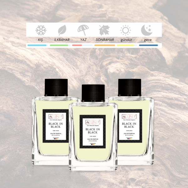 ACLIND® BLACK IN BLACK For Men | EAU DE PARFUM | Erkek Parfümü