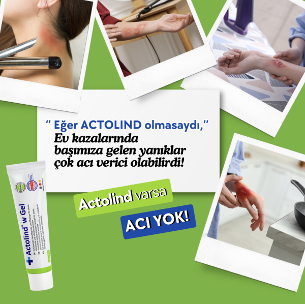 Actolind® W Gel – Yara Bakım Jeli | Akut, Kronik ve Enfekte Yaralar & Yanıklar İçin - Toptan Satış