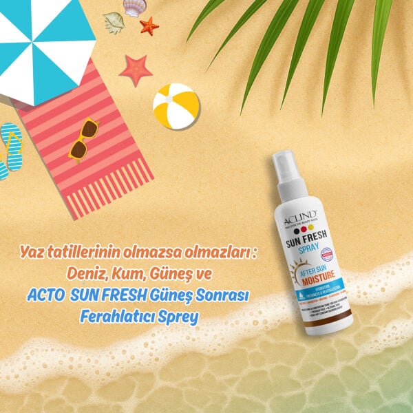 ACLIND® SUN FRESH 100 ml (Güneş Sonrası Ferahlatıcı Sprey) - Toptan Satış