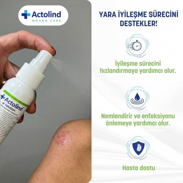 Actolind ® w SOLUTION Monodose 10 x 5 ml | Yara İyileştirme Solüsyonu