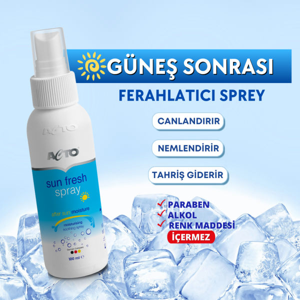 ACTO® SUN FRESH 100 ml (Güneş Sonrası Ferahlatıcı Sprey) - Toptan Satış