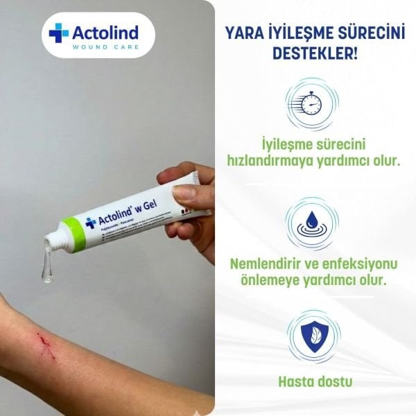 Actolind ® w GEL Monodose 10 x 5 ml | Yara İyileştirme Jeli