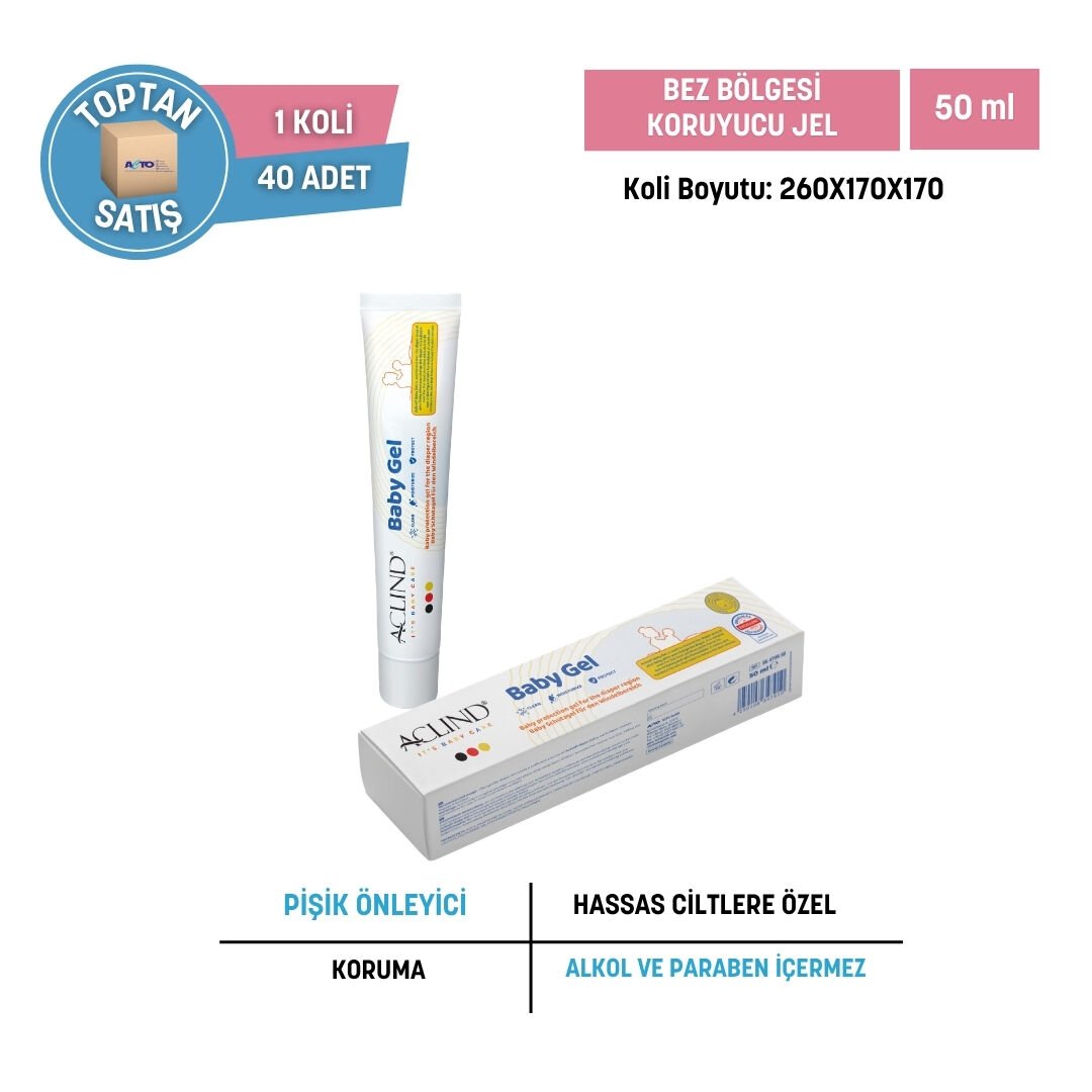ACTO® BABY GEL 50 ml [Bebek Bezi Bölgesi Bakım Jeli] - Toptan Satış