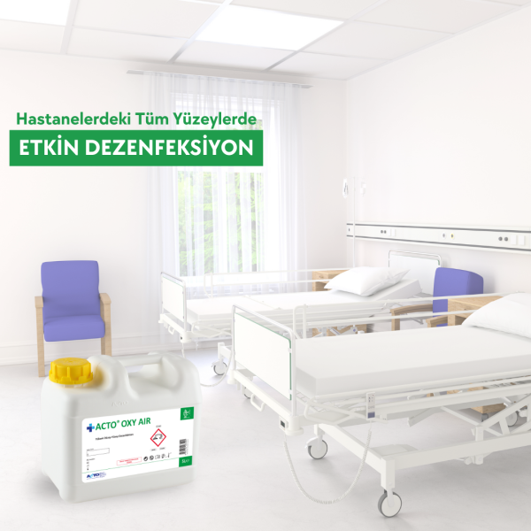 ACTO® OXY AIR 5L Yüksek Düzey Ortam ve Yüzey Dezenfektanı