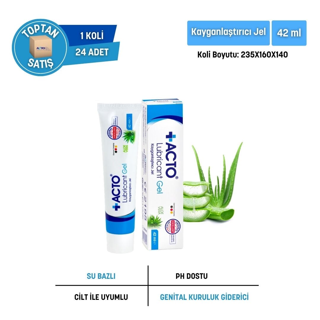 ACTO® LUBRICANT GEL 42 ml Kayganlaştırıcı Jel - Toptan Satış