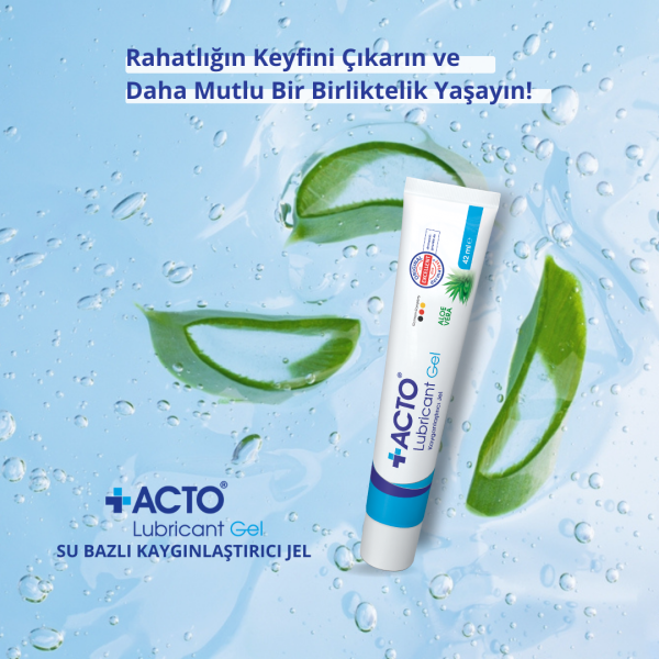 ACTO® LUBRICANT GEL 42 ml Kayganlaştırıcı Jel - Toptan Satış