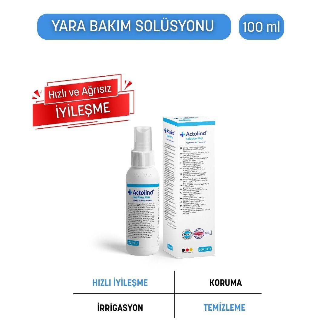 Actolind ® Solution Plus 100 ml | Yara Bakım Solüsyonu
