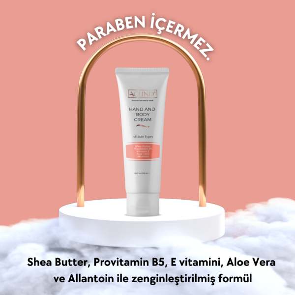 ACLIND® HAND AND BODY CREAM 100 ml | Toptan Satış