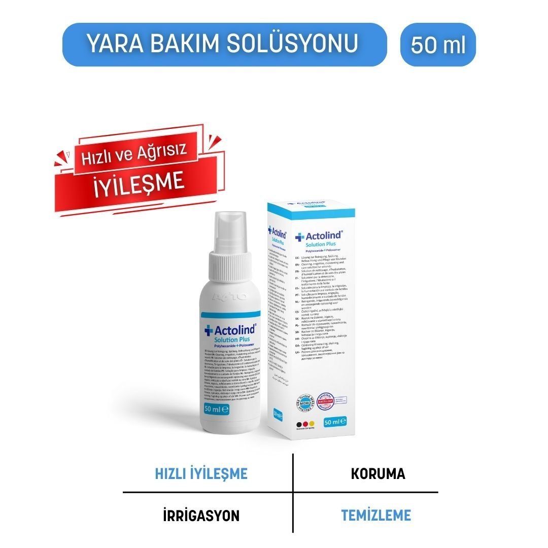 Actolind ® Solution Plus 50 ml | Yara Bakım Solüsyonu