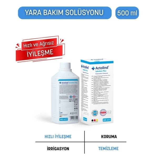 Actolind ® Solution Plus 500 ml | Yara Bakım Solüsyonu