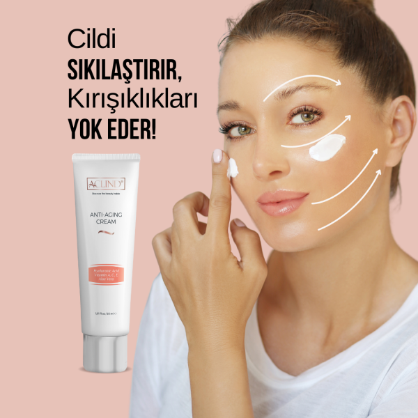 ACLIND® ANTI-AGING CREAM 30 ml / Kırışıklık ve Yaşlanma Karşıtı Krem - Toptan Satış