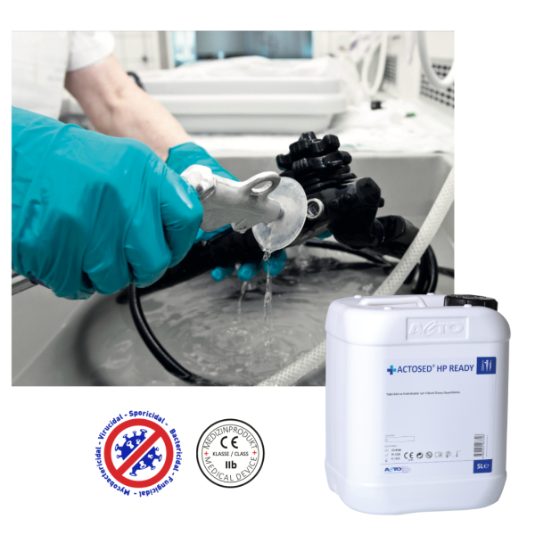 ACTOSED® HP READY 5 L Tıbbi Alet & Endoskop için Yüzey Dezenfektanı