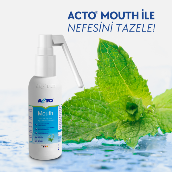 ACTO® MOUTH 100 ml Ağız İçi Bakım Solüsyonu