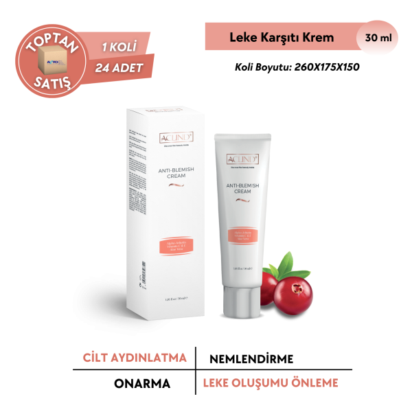 ACLIND® ANTI-BLEMISH CREAM / Leke Karşıtı Krem 30 ml - Toptan Satış