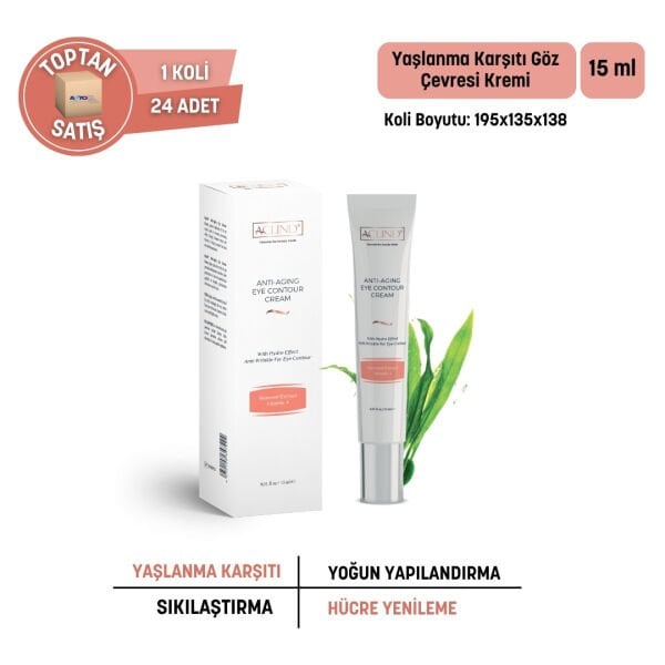 ACLIND® ANTI-AGING EYE CONTOUR CREAM 15 ml Yaşlanma Karşıtı Göz Kremi - Toptan Satış
