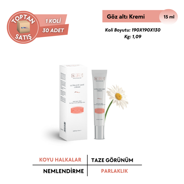 ACLIND® Ultra Eye Care Cream / Göz Altı Kremi 15 ml - Toptan Satış
