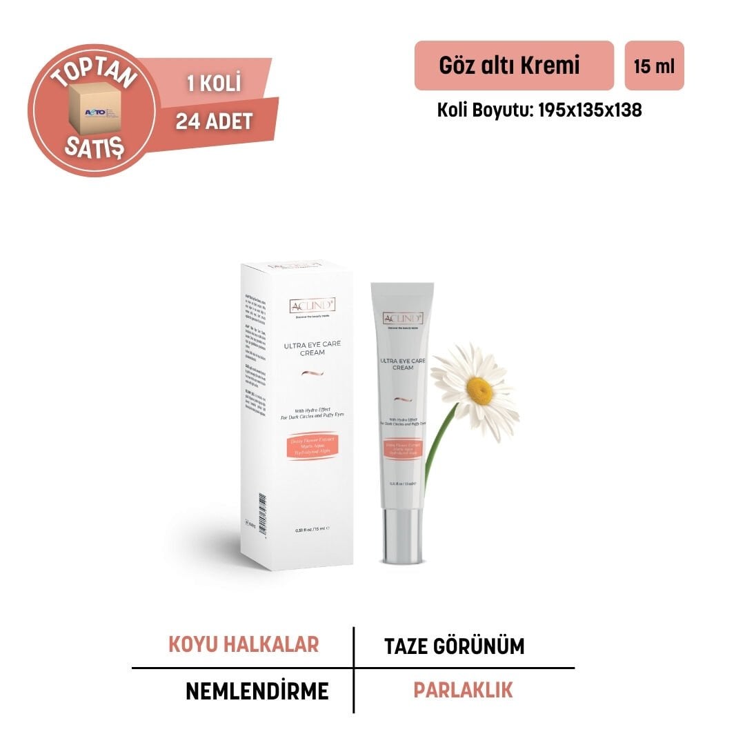 ACLIND® Ultra Eye Care Cream / Göz Altı Kremi 15 ml - Toptan Satış